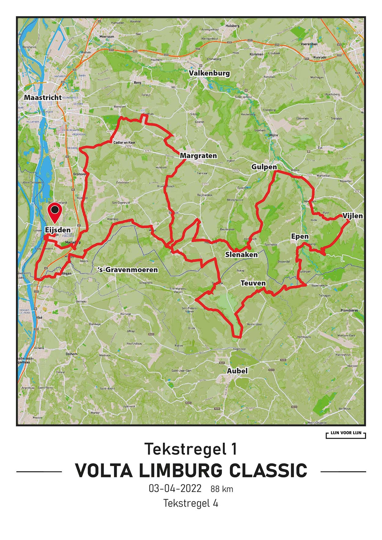 Volta Limburg Classic 88km, 2022