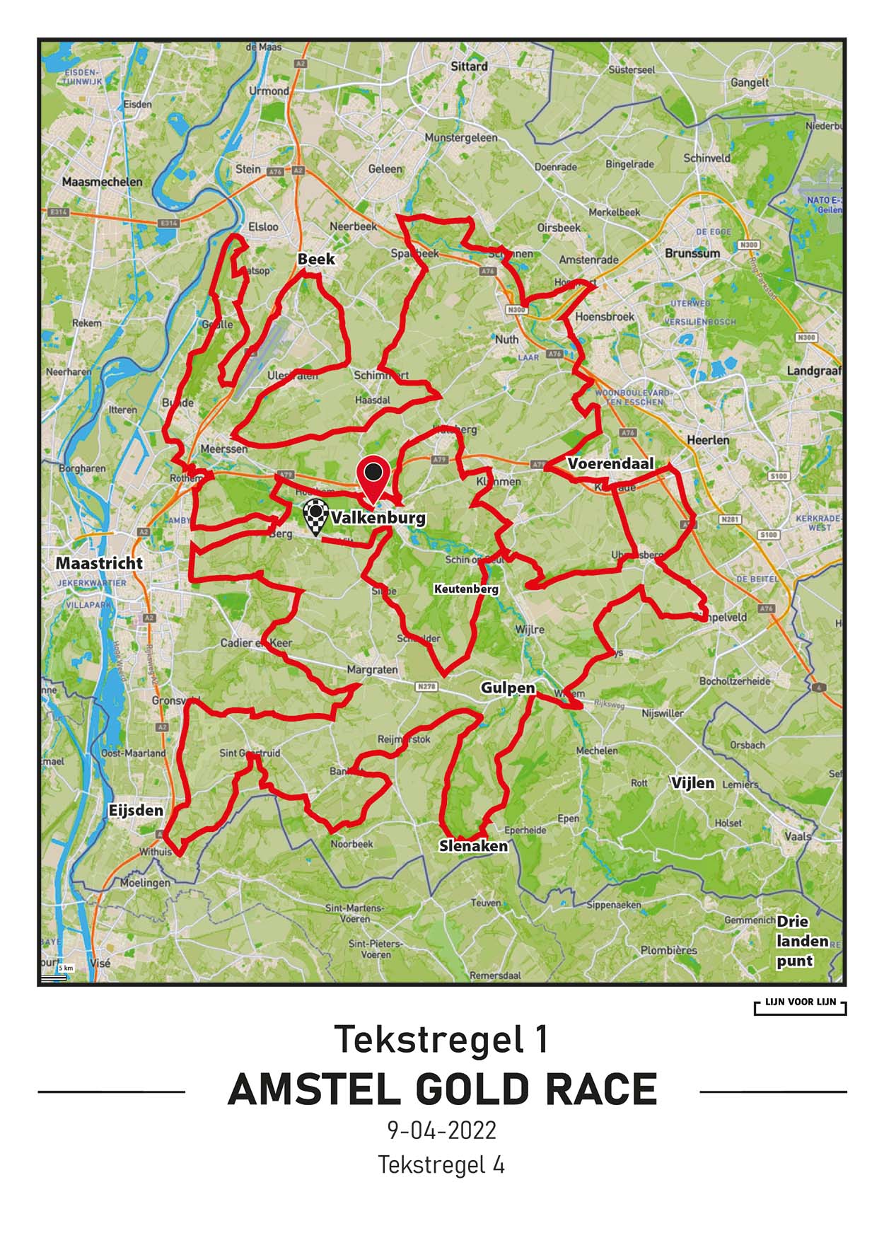 Amstel Gold Race 200km, 2022