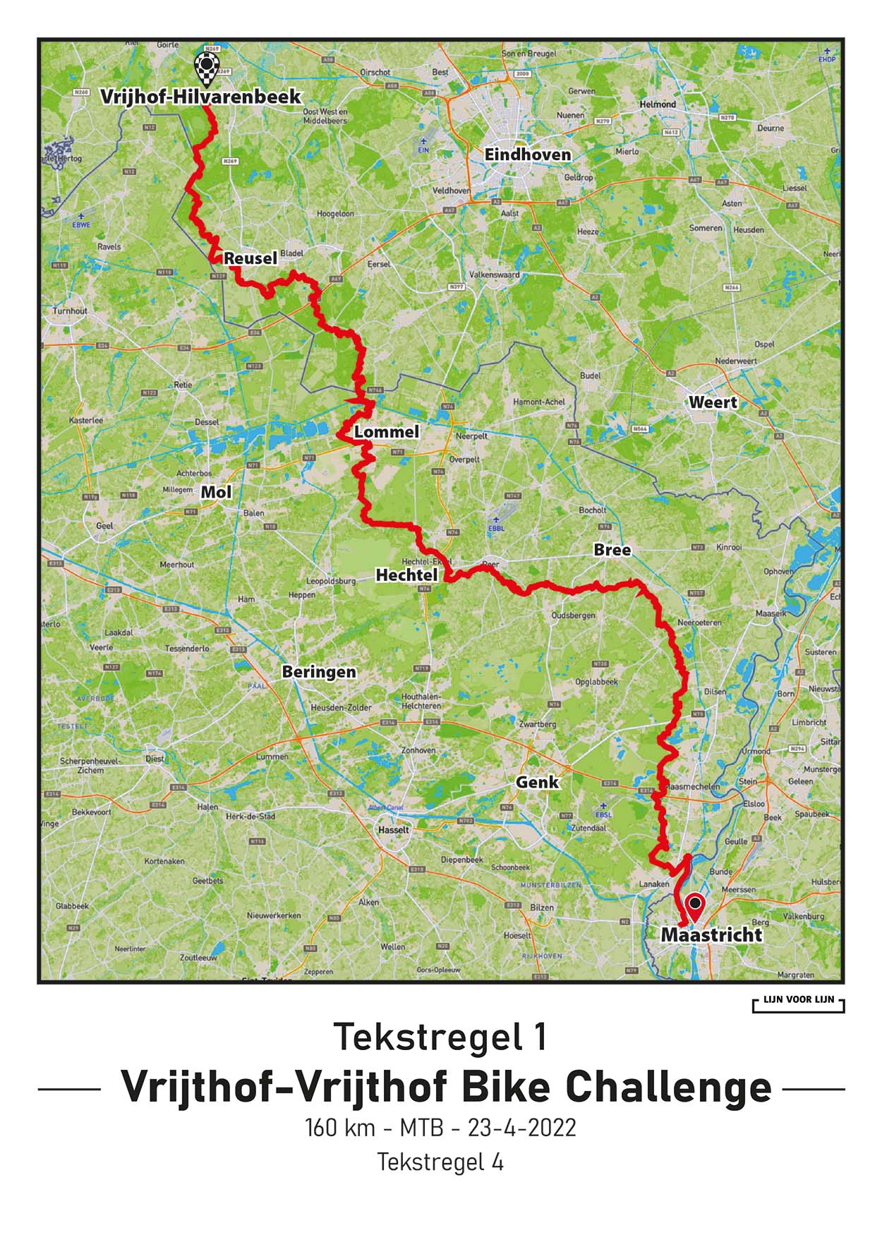 Vrijthof-Vrijthof Bike Challenge,  160km, 2022